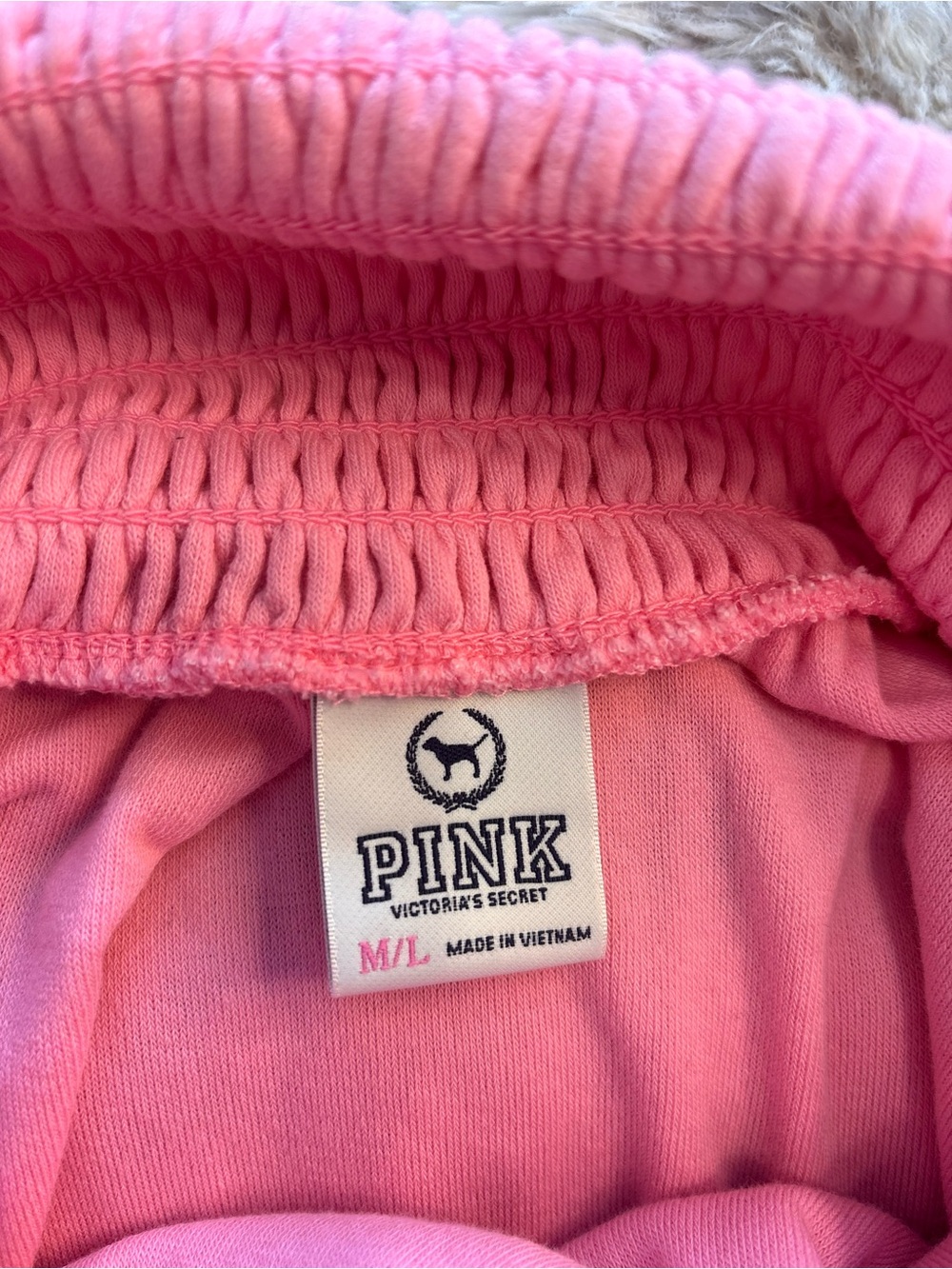 Rare Vintage Y2K PINK Victoria's Secret Bubblegum Pink Strapless Tube Top - Picture 5 of 9